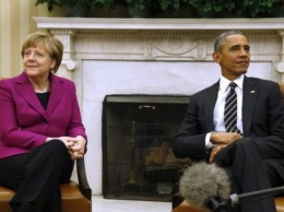 Обама и Меркель требуют сохраненить санкции против РФ