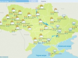 В первый день июля в Украине будет жарко и солнечно