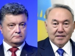 П.Порошенко договорился с Н.Назарбаевым координировать позиции в Совбезе ООН