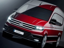 Новое поколение Volkswagen Crafter на скетчах