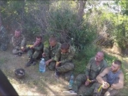 Украинские военные вежливо обращались с плененными под Широкино боевиками (ФОТО)
