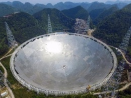 Крупнейший в мире радиотелескоп создан в Китае (ФОТО)