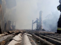 Пожар уничтожил 700 кг кормов в сарае в Хмельницкой области