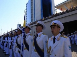 На одесском морвокзале праздновали День ВМС