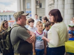 Татьяна Борисовна Рычкова содействовала отправке детей участников АТО на оздоровление