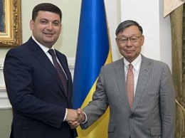 Гройсман встретился с послом Японии в Украине