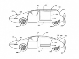 Toyota зарегистрировала патент на летающий автомобиль с изменяемой формой фюзеляжа