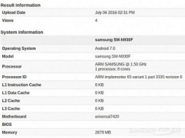 Слухи: Samsung Galaxy Note 7 будет работать под управлением ОС Android 7.0 Nougat