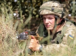 Украинские десантники "уничтожили опорный пункт боевиков" на Яворивском полигоне