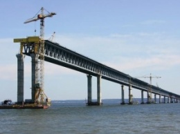 Сроки строительства Керченского моста передвинули на год