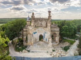 Ход реставрации: одесский дворец Курисов сняли с воздуха