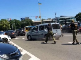 Стрельба в центре Киева: сотрудники МВД задерживали преступников