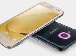 Представлен смартфон Samsung Galaxy J2 со светодиодным кольцом Smart Glow и технологией Turbo Speed
