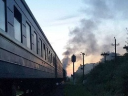 В Запорожской области из-за преступника "притормозили" поезд