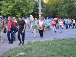 В Николаеве почтили память погибших военных под Зеленопольем