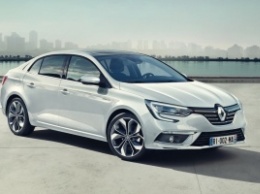 Renault Megane предстал в образе седана