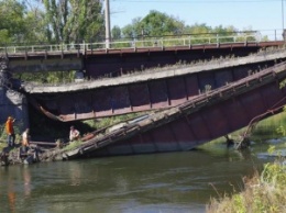 Кабмин выделил около 88 млн гривен на восстановление мостов Донбасса
