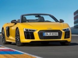 С 14 июля в Европе начинаются продажи Audi R8 Spyder