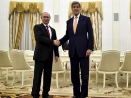 Кремль: Путин и Керри не обсуждали тему сотрудничества военных в Сирии
