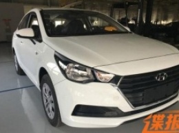 Опубликованы снимки автомобиля Hyundai Solaris нового поколения