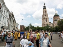 На крестном ходе РПЦ несут икону Тимошенко (фото)