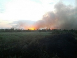 В Славянске увеличилось количество пожаров, горит сухостой