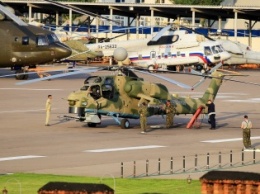 Появились первые фотографии нового российского вертолета Ми-28НМ