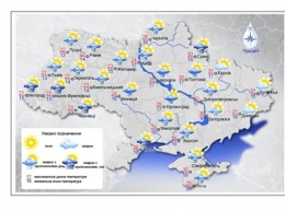 В Украину вернулись сильные дожди с грозами