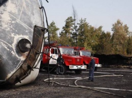 Стала известна причина пожара на нефтебазе под Киевом
