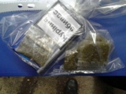 Подросток во время беседы с криворожским полицейским пытался "скинуть" несколько пакетов с наркотиком (ФОТО)