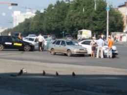 В Кемерово из-за неработающего светофора произошло массовое ДТП