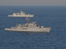 «Гетман Сагайдачный» поманеврировал вместе с кораблями стран НАТО