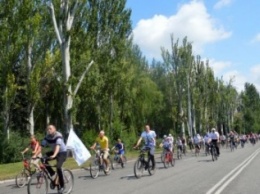 В Доброполье состоялся велопробег в честь Крещения Руси (ФОТО)