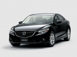 В Сети появились шпионские снимки обновленной Mazda 6 Atenza