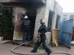 На Харьковщине горел бывший детский дом: погиб охранник