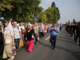 Крестный ход на Киев с западного направления продолжил движение