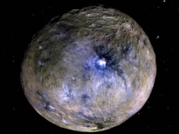 Ученые не смогли обнаружить крупные кратеры на карликовой планете Церера