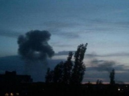 В Донецке взорвался химический завод (ВИДЕО)