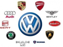 Концерн Volkswagen разделят на четыре части