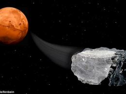 Марсианские организмы могли питаться метаном из горных пород