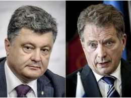 Порошенко обсудил ситуацию в Донбассе с Президентом Финляндии