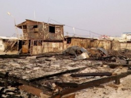 МАФы горели на одном из курортов в Запорожской области, есть пострадавший