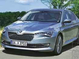 Skoda Superb обновится в 2018 году