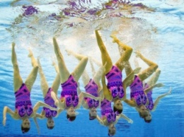 Египетские синхронистки замерзли в олимпийском бассейне