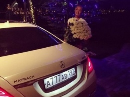 Анастасия Волочкова показала номера своего Maybach