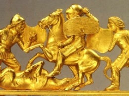Золотой клад скифов нашли на Полтавщине (фото)