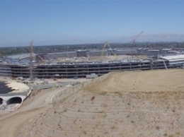 Опубликовано новое видео с места строительства Apple Campus 2