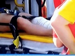 На Олимпиаде медики уронили гимнаста, который сломал ногу