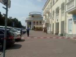 На центральной площади Чернигова понарошку заминировали суд