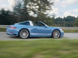 Porsche рассекретила дизайн ретро-версии 911 Targa 4S